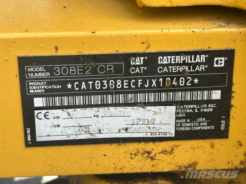 CAT 308 E 2 CR Midi bageri 7t – 12t