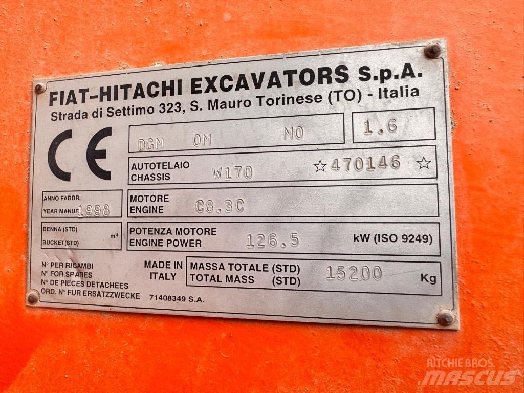 Hitachi W 170 Utovarivači na kotačima