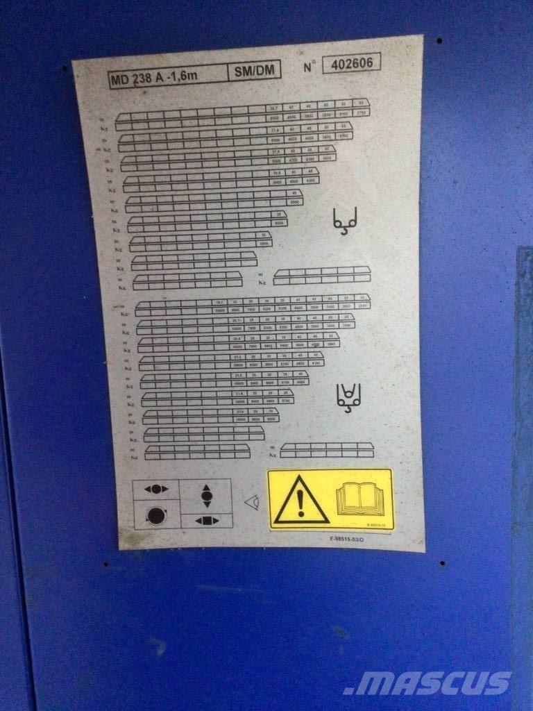 Potain MD238AJ10 Toranjski kranovi