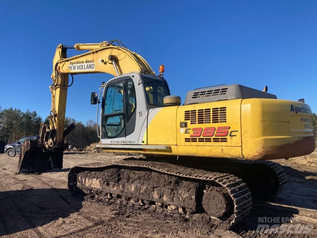 New Holland E 385 Bageri gusjeničari
