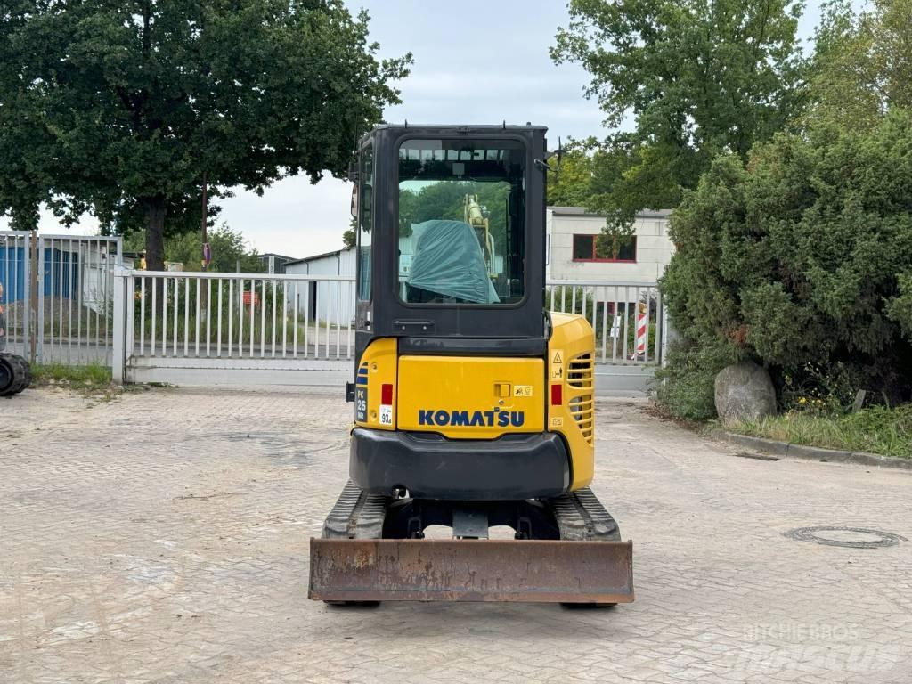 Komatsu PC26MR-3 Mini bageri <7t