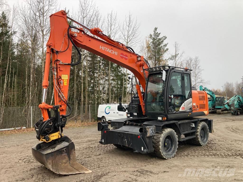 Hitachi ZX 140 W-5B Bageri na kotačima