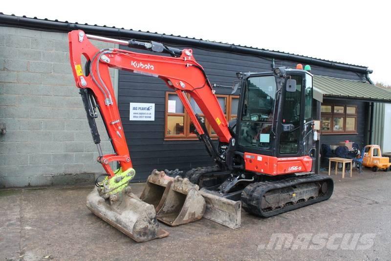 Kubota U 56-5 Mini bageri <7t