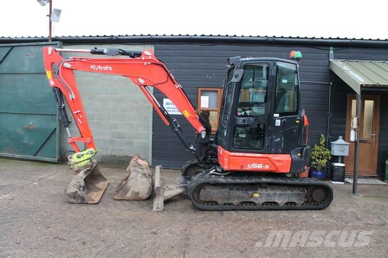 Kubota U 56-5 Mini bageri <7t