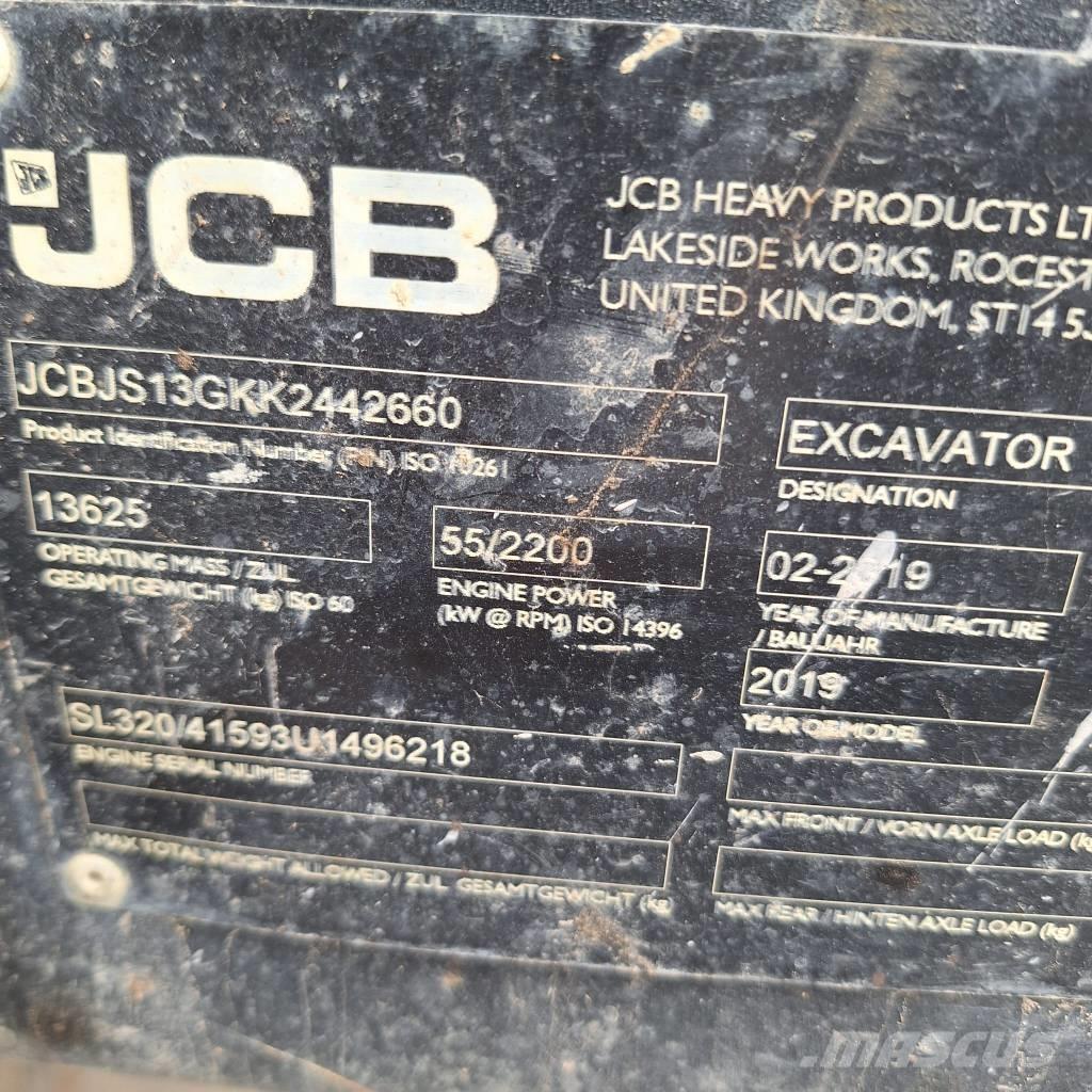 JCB JS 131 LC Bageri gusjeničari