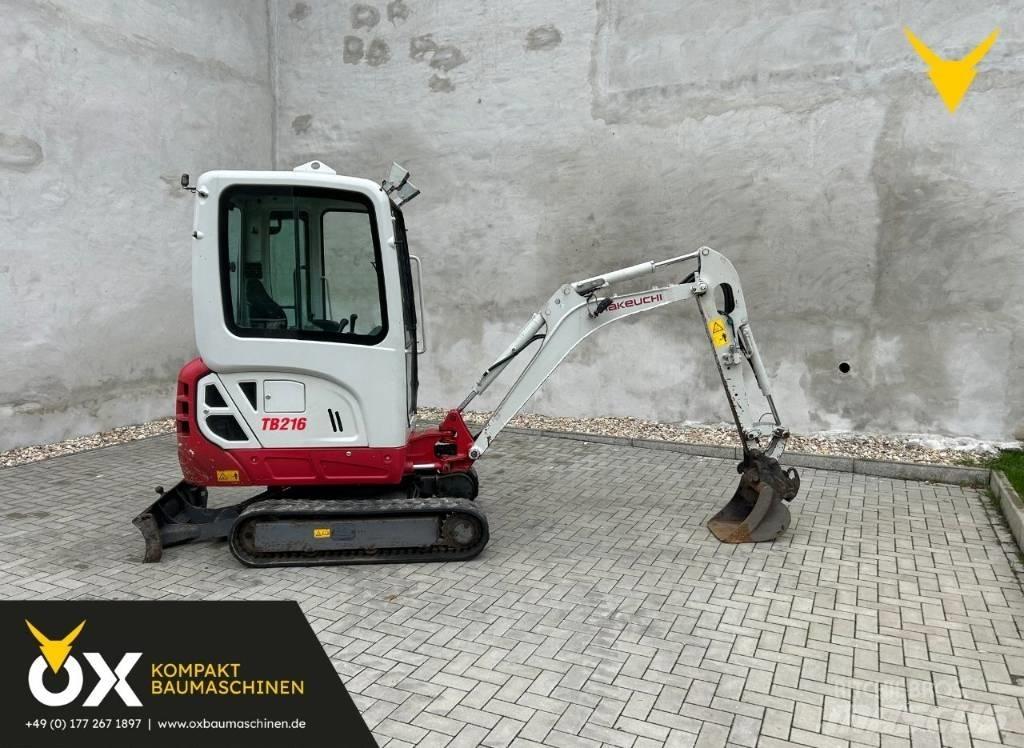 Takeuchi TB 216 Mini bageri <7t
