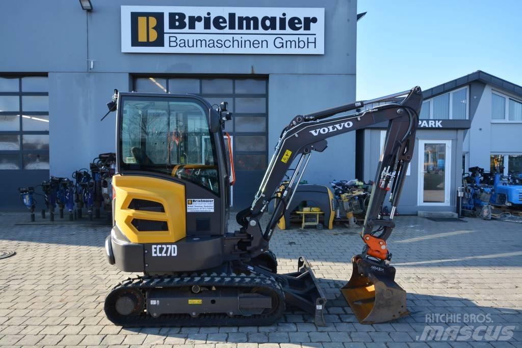 Volvo EC 27 D Mini bageri <7t