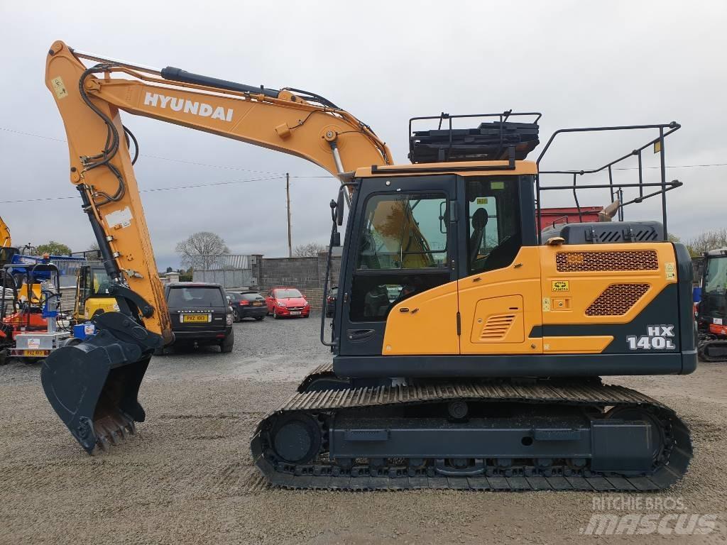 Hyundai HX140LC Bageri gusjeničari