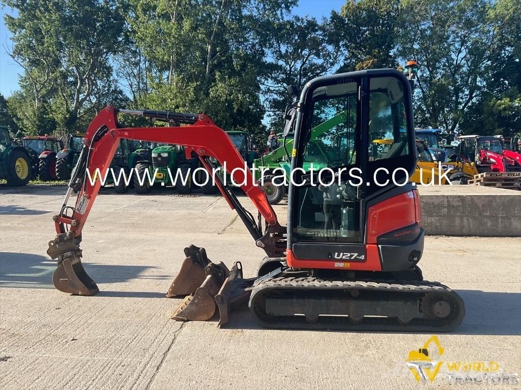 Kubota U 27-4 Mini bageri <7t
