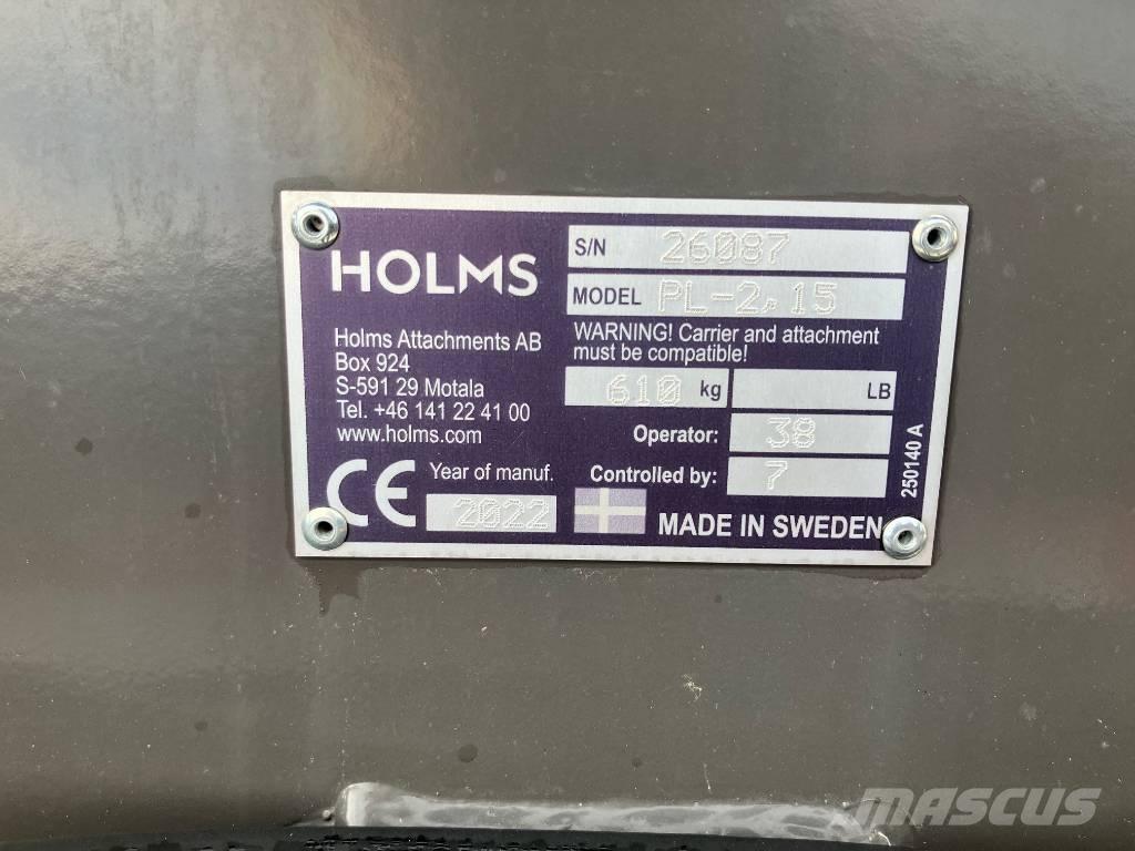 Holms PL215 Strojevi za metenje