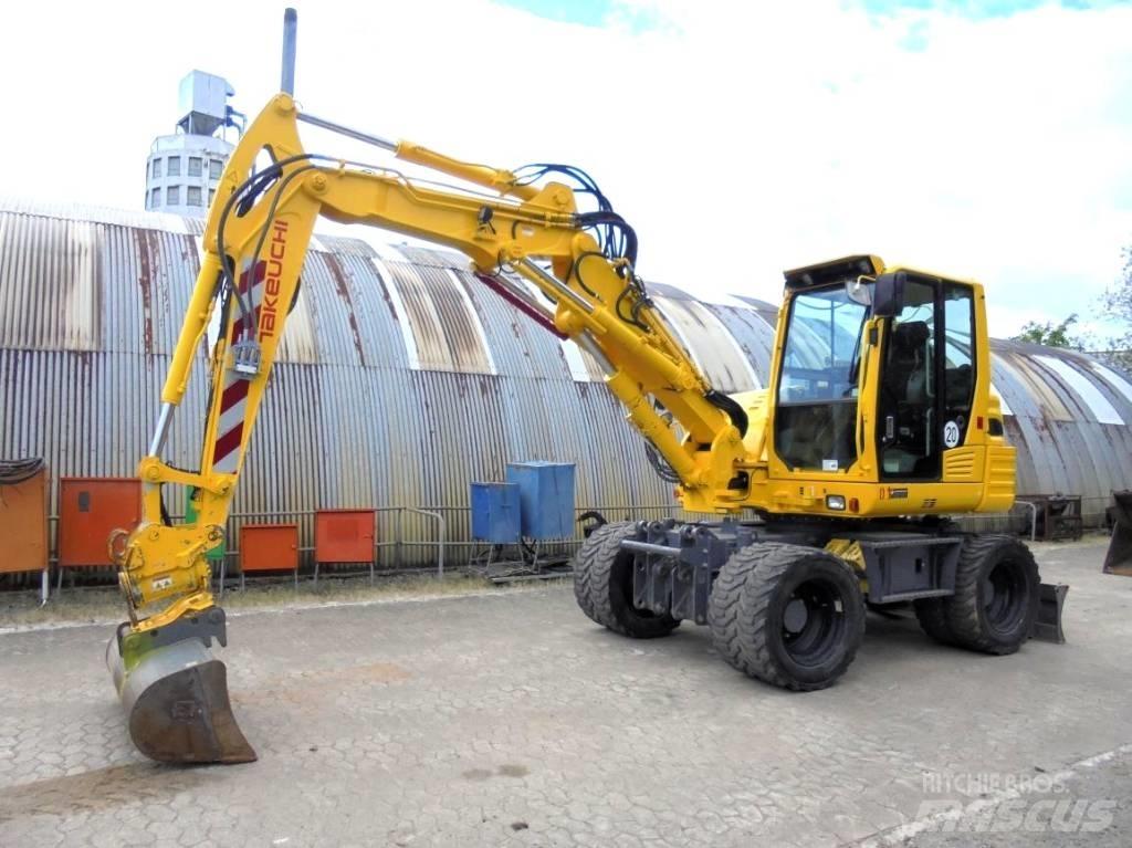 Takeuchi TB 295 W-2 Bageri na kotačima
