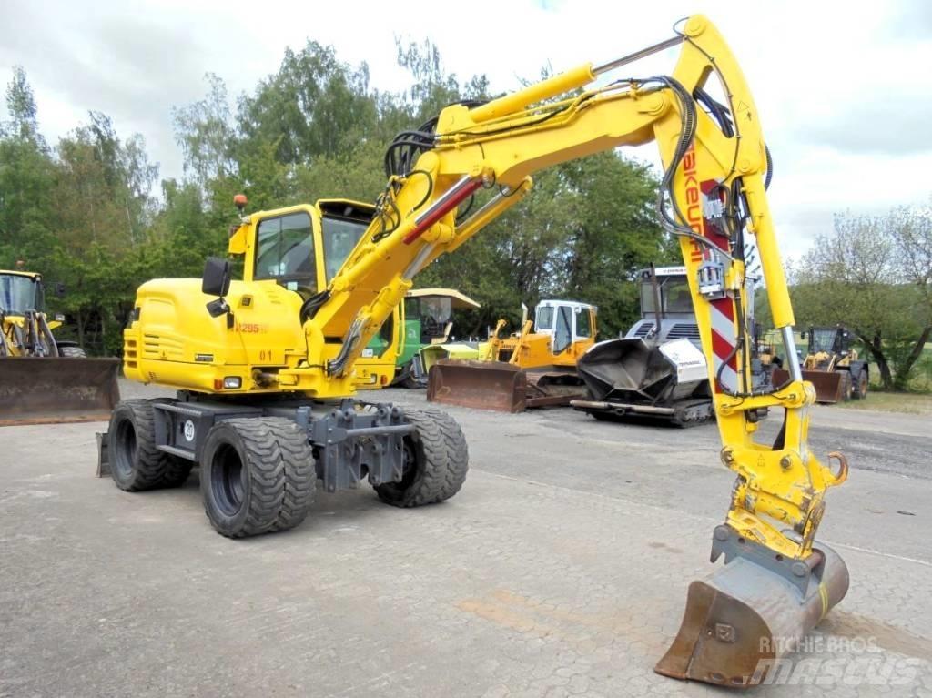 Takeuchi TB 295 W-2 Bageri na kotačima