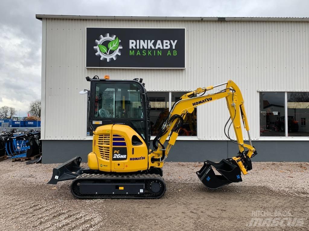 Komatsu PC26 MR-5 Mini bageri <7t