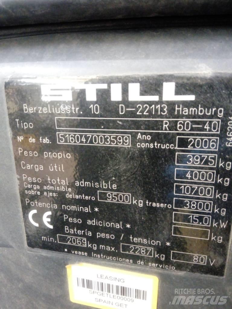 Still R 60-40 Električni viličari