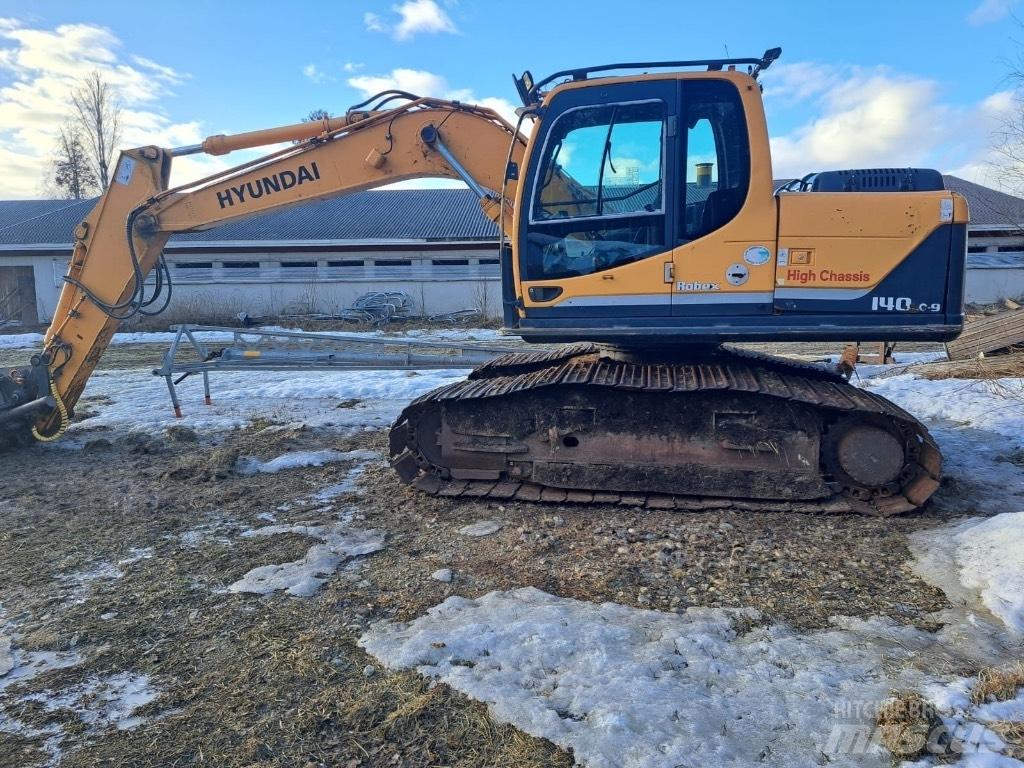 Hyundai 140 C-9 Bageri gusjeničari