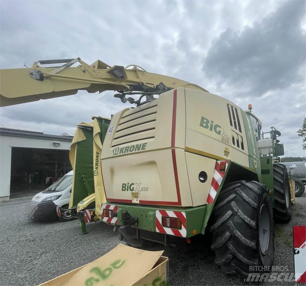 Krone BIG X850 Strojevi za krmu na vlastiti pogon