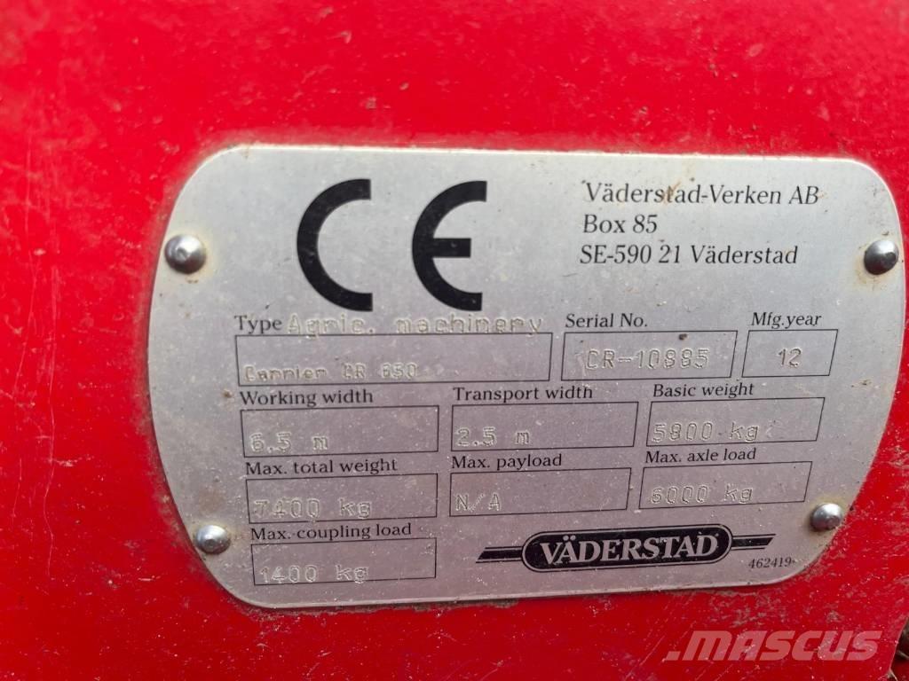 Väderstad Carrier650 Tanjurače