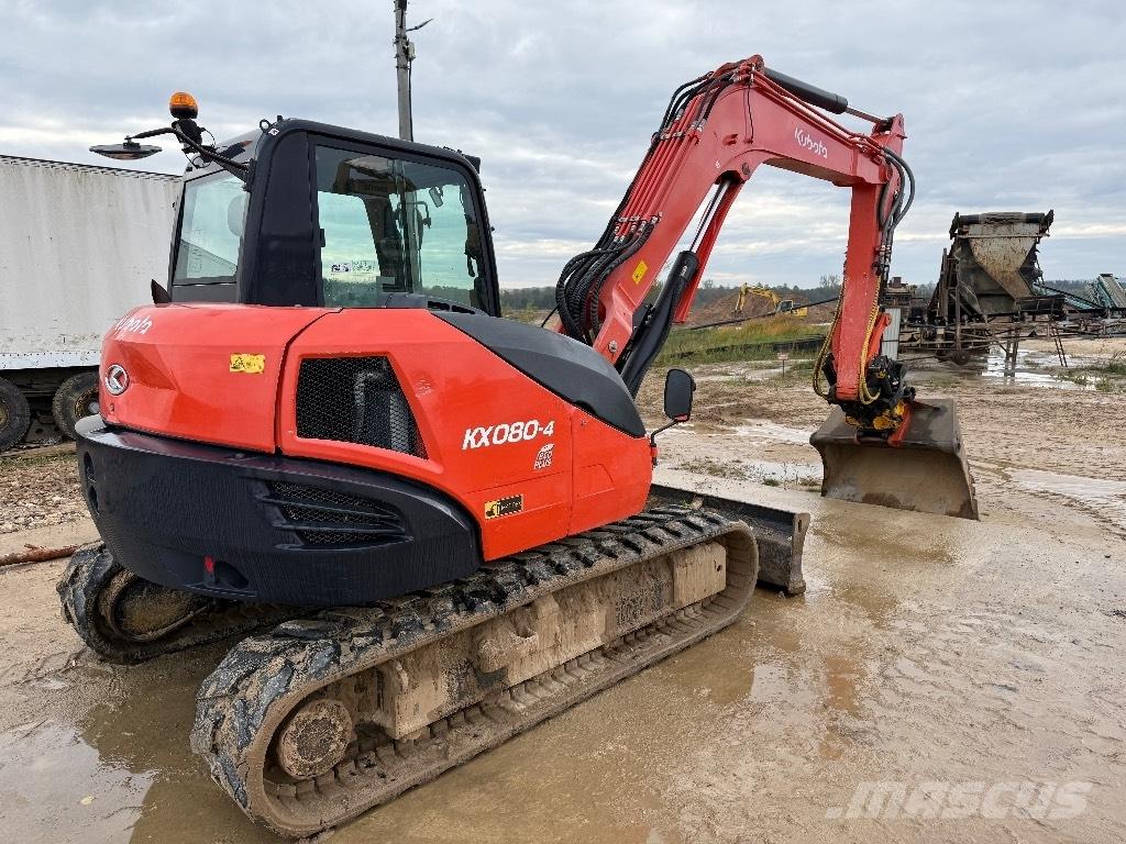 Kubota KX 080-4 Mini bageri <7t