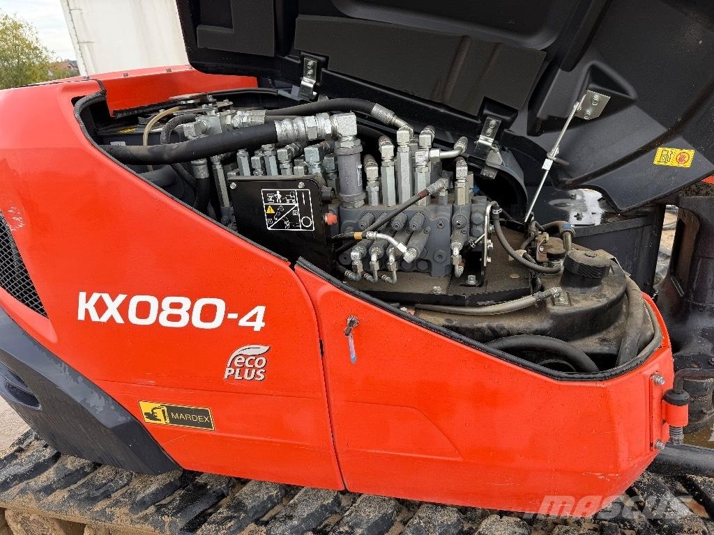 Kubota KX 080-4 Mini bageri <7t