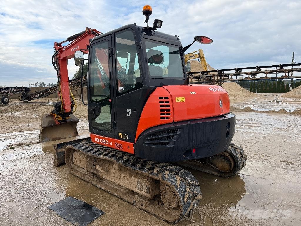 Kubota KX 080-4 Mini bageri <7t