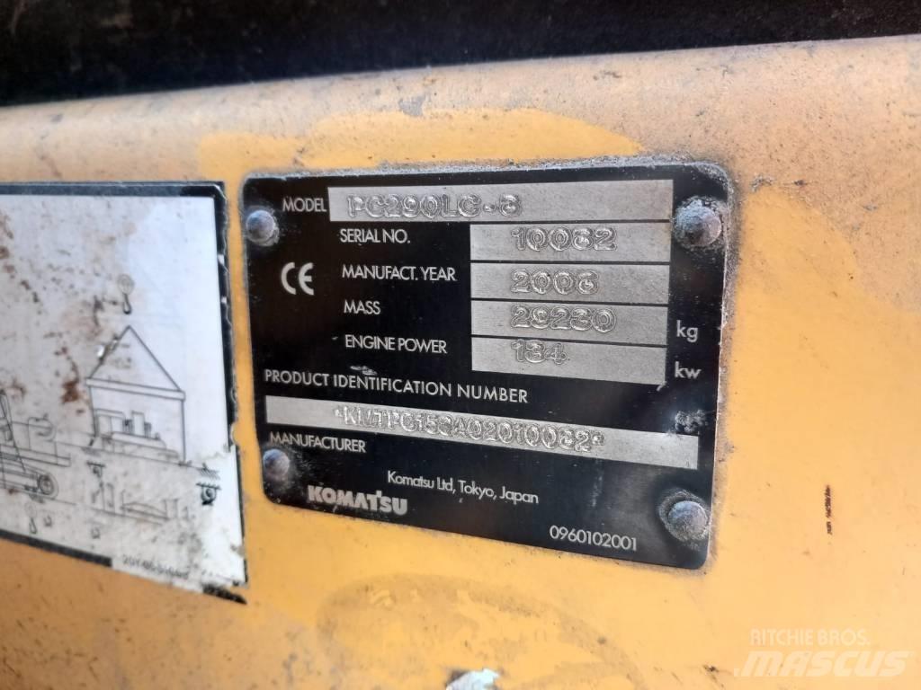 Komatsu PC 290 LC-3 Bageri gusjeničari