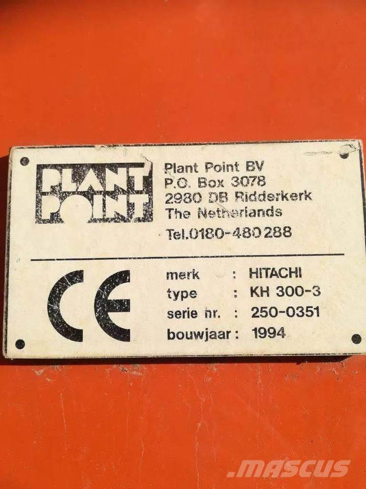 Hitachi KH 300 Kranovi sa gusjenicama