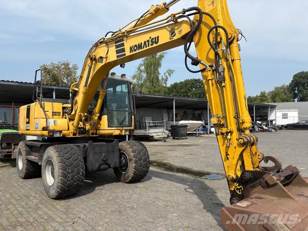Komatsu PW 130-7K Bageri na kotačima