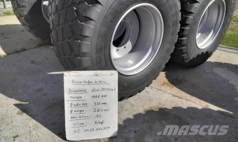  MAXAM 600/55R26.5 Gume, kotači i naplatci