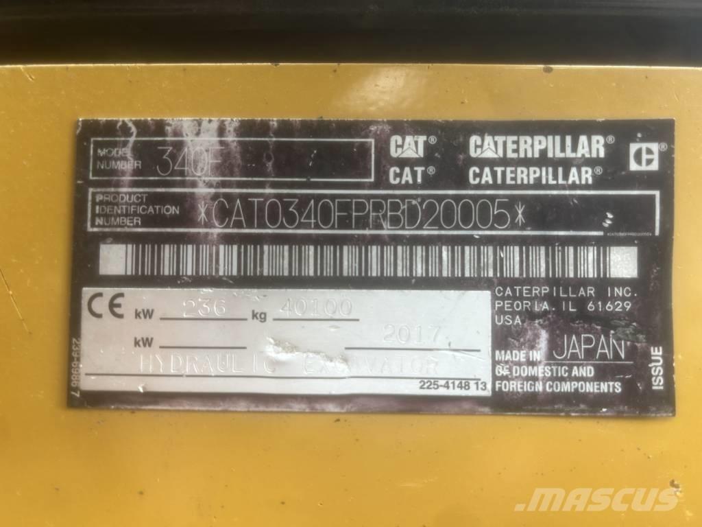 CAT 340 UHD Bageri gusjeničari