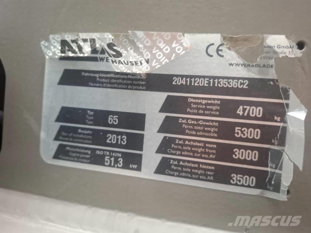 Atlas 65 Utovarivači na kotačima