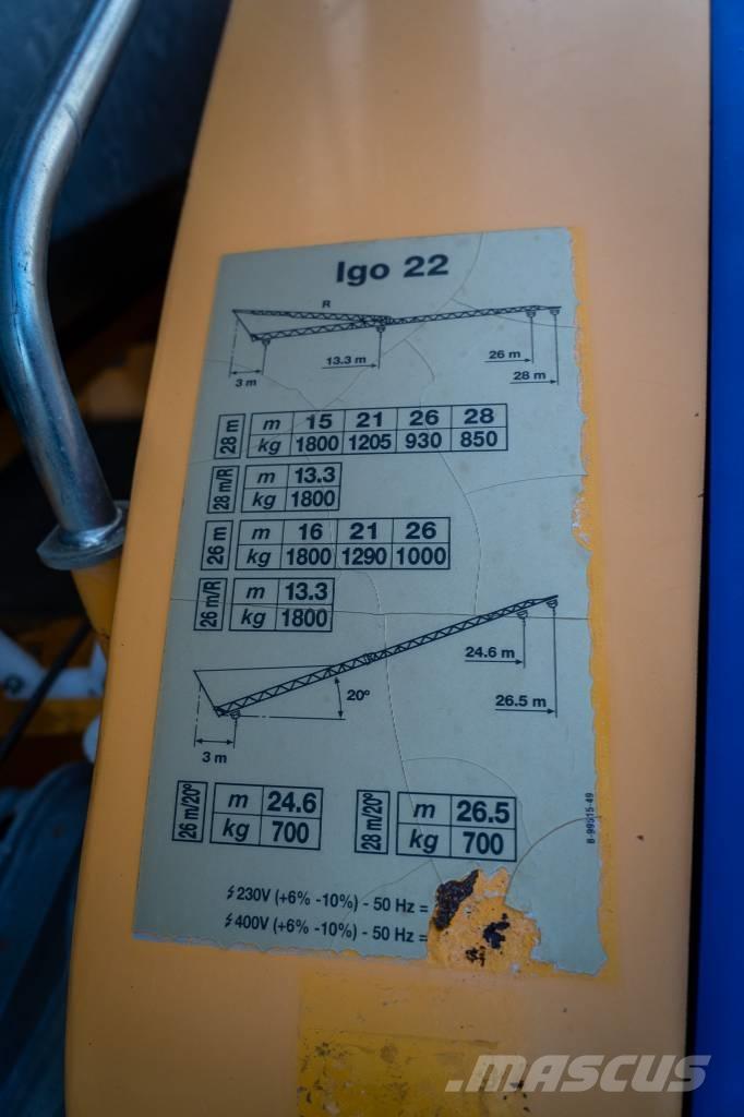 Potain Igo 22 Prijenosni kranovi