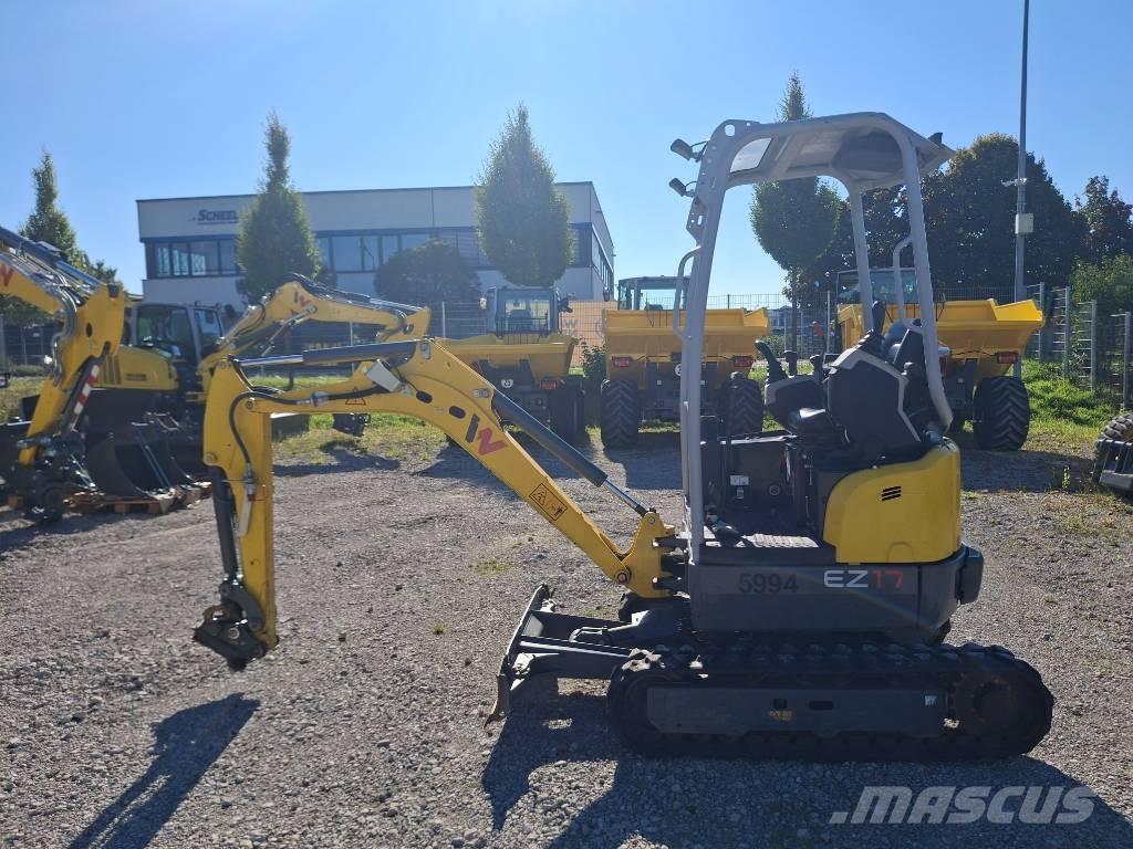 Wacker Neuson EZ17 Bageri gusjeničari