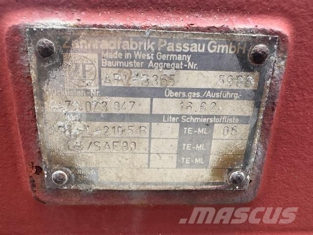 ZF APL-B355 AXLES Osi