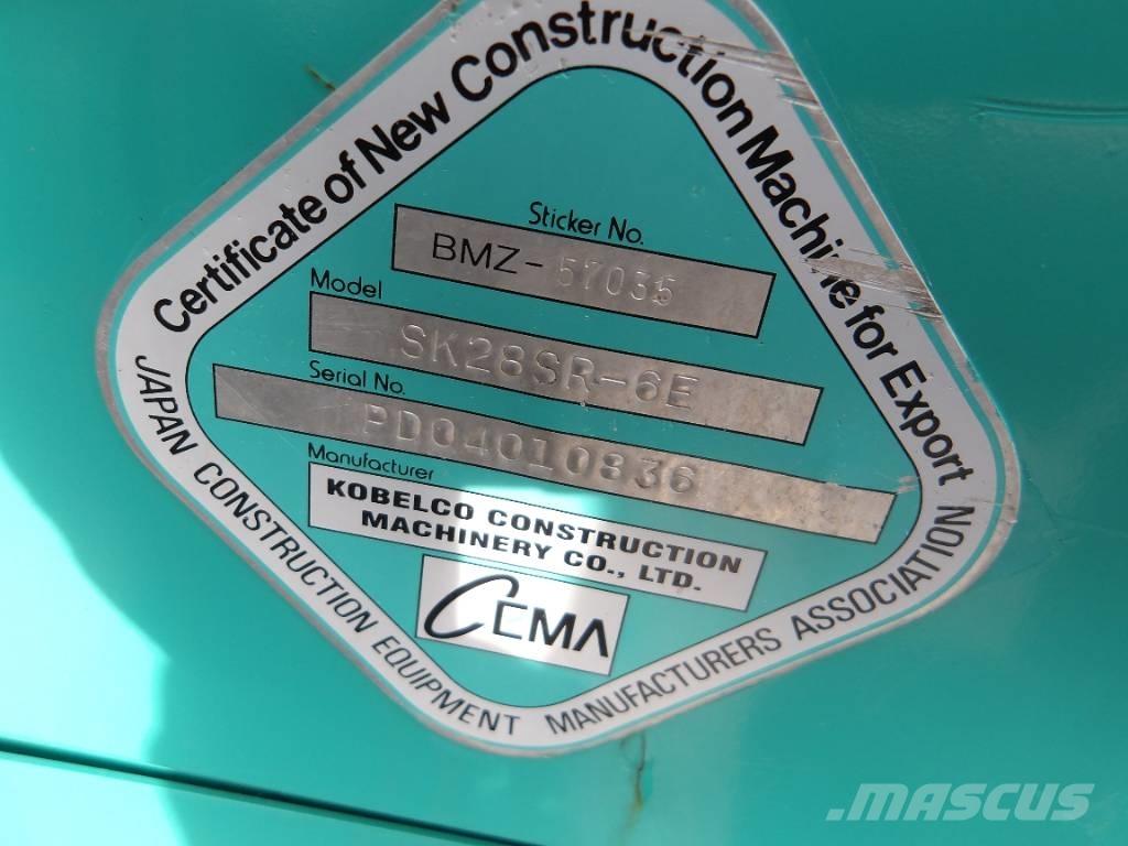 Kobelco SK 28 SR Mini bageri <7t