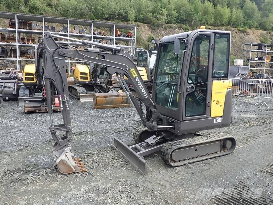 Volvo EC 20 D Mini bageri <7t