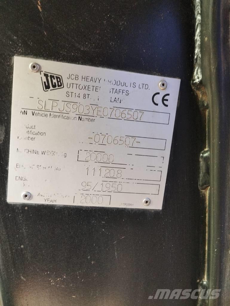 JCB JS 200 Bageri gusjeničari