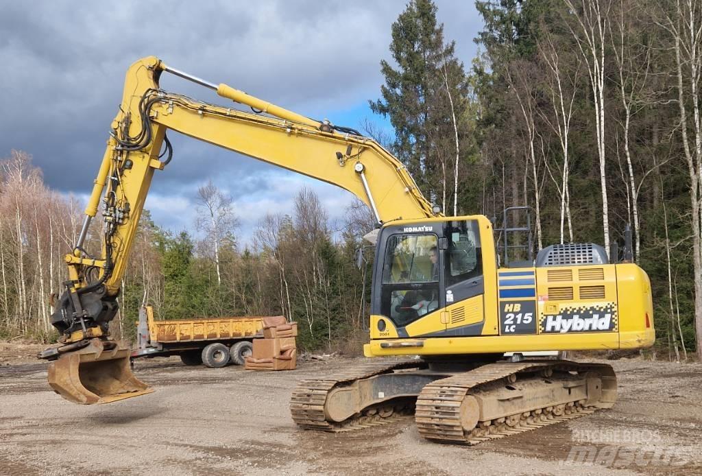 Komatsu HB 215 LC-2 Bageri gusjeničari