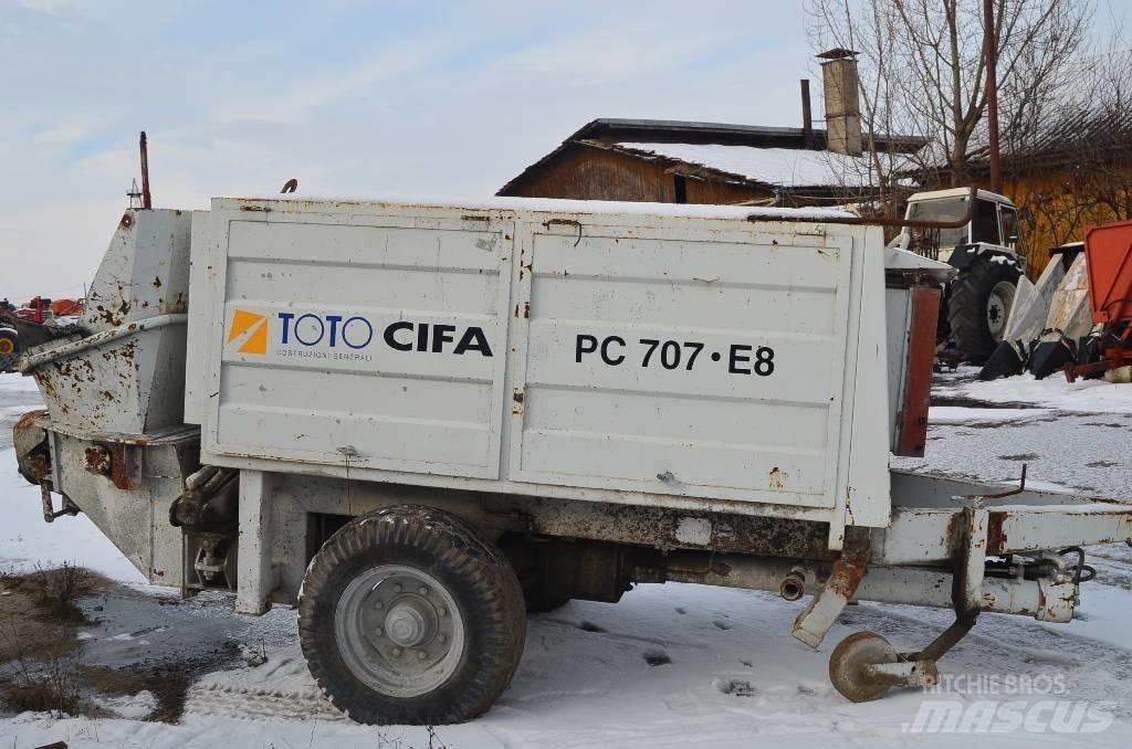 Cifa PC 707 Kamionske beton pumpe