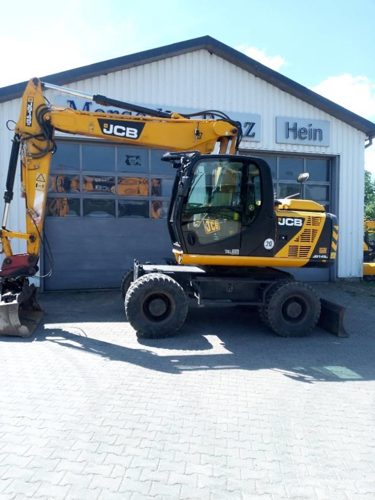 JCB JS 145 W Bageri na kotačima