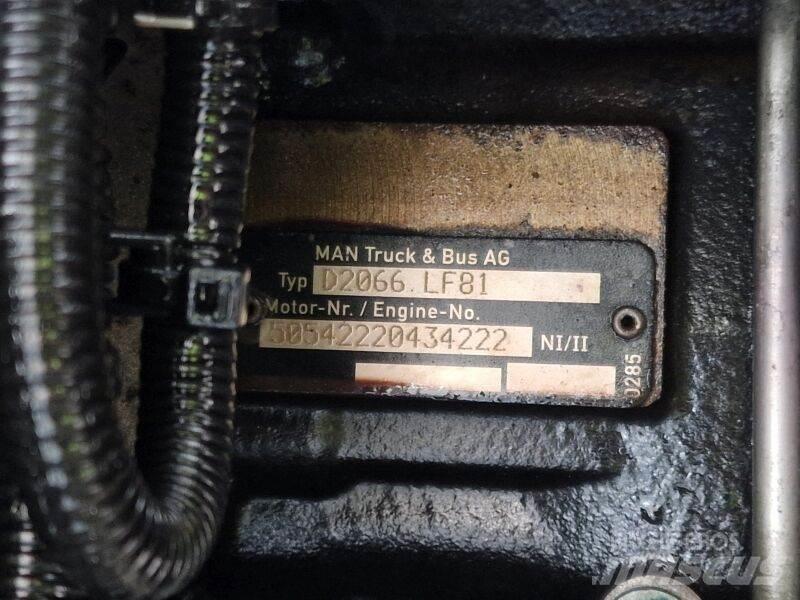 MAN D2066 LF81 Motori