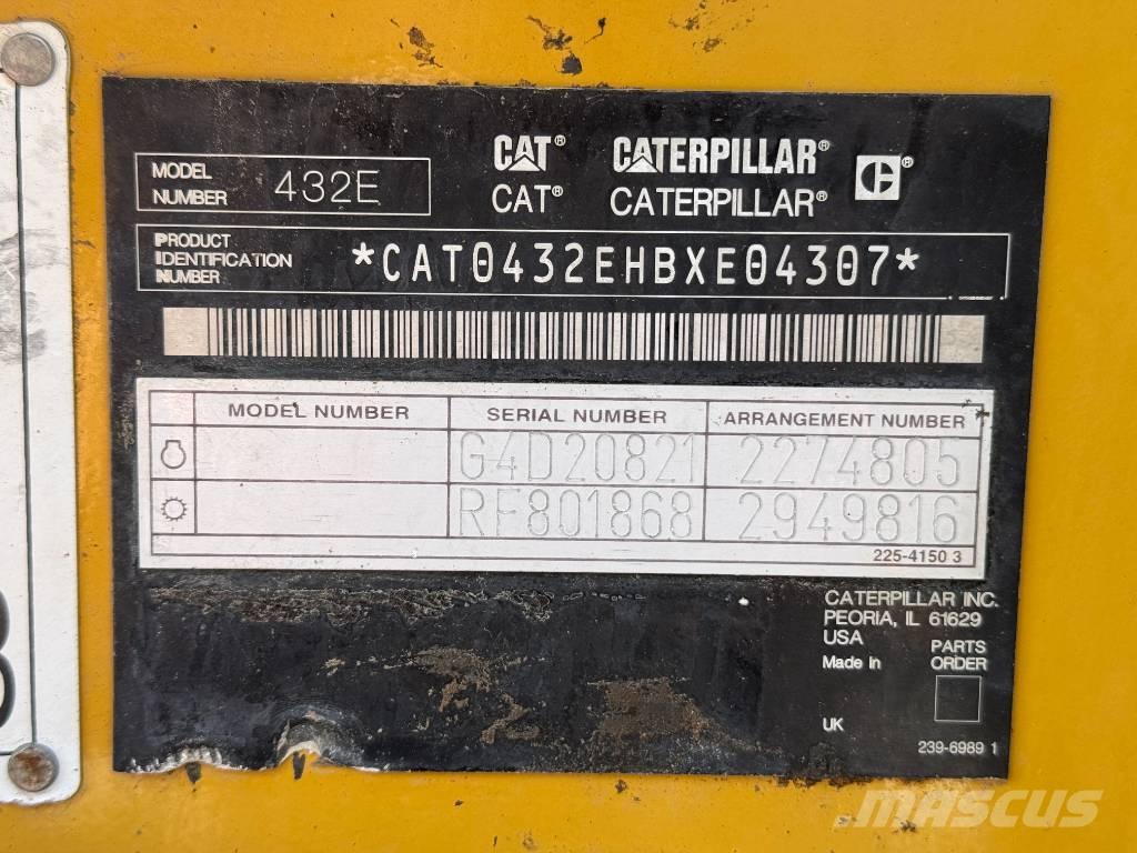 CAT 432 E Utovarni rovokopači