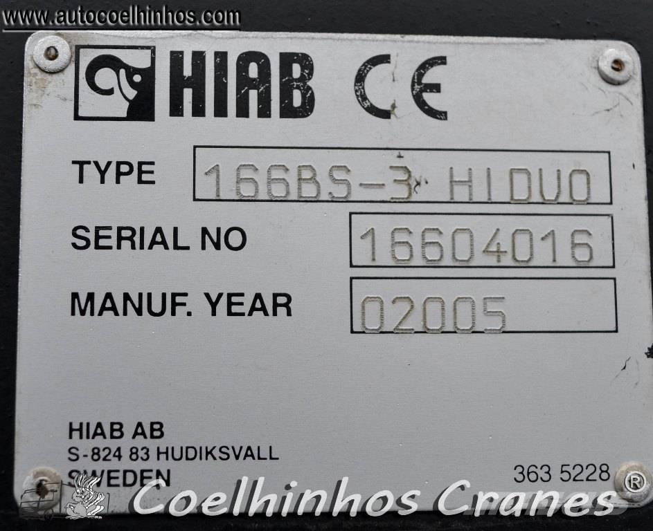 Hiab 166XS-BS3 HIDUO Kranovi za utovar