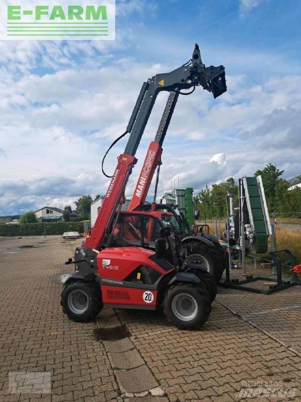 Weidemann t 4512 Poljoprivredni teleskopski utovarivači