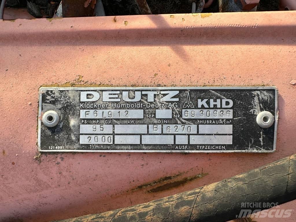 Deutz F6L912 ENGINE Motori