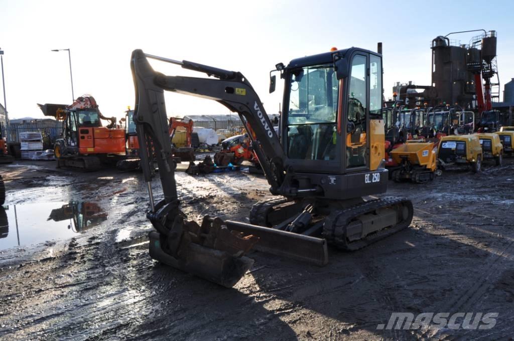 Volvo ECR 25 D Mini bageri <7t