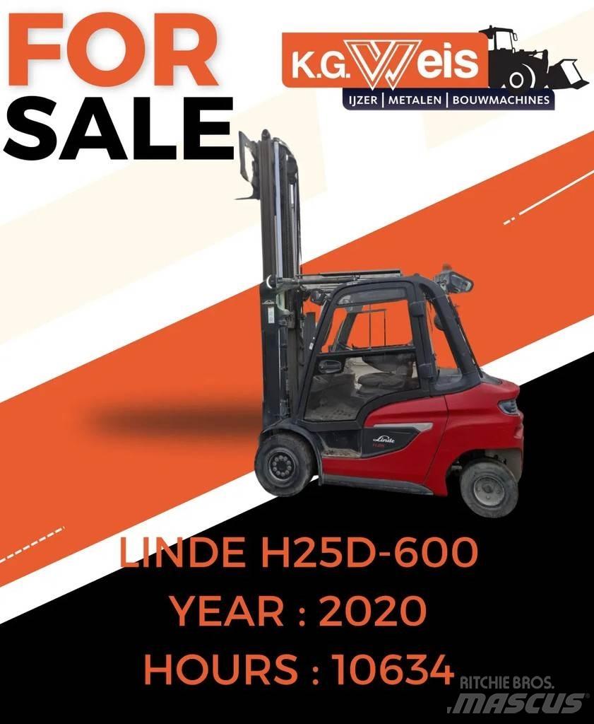 Linde H25D-600 Dizelski viličari