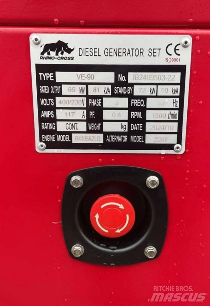 Rhino CROSS 90 KVA Dizel agregati