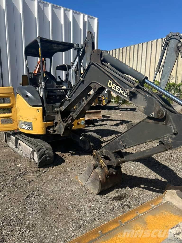 John Deere 26 G Mini bageri <7t