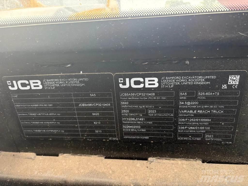 JCB 525.60 Poljoprivredni teleskopski utovarivači