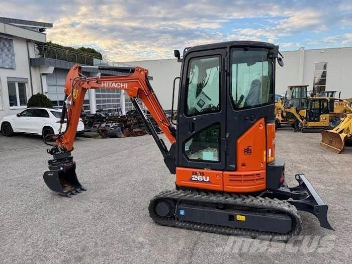 Hitachi ZX26 U-6 Mini bageri <7t